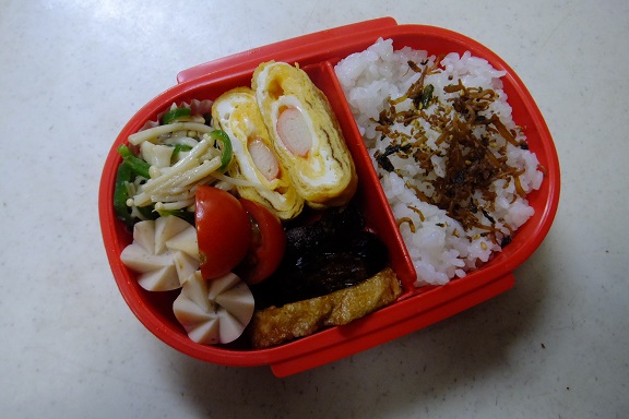 11/14　車麩の揚げびたし弁当_a0105730_8382366.jpg