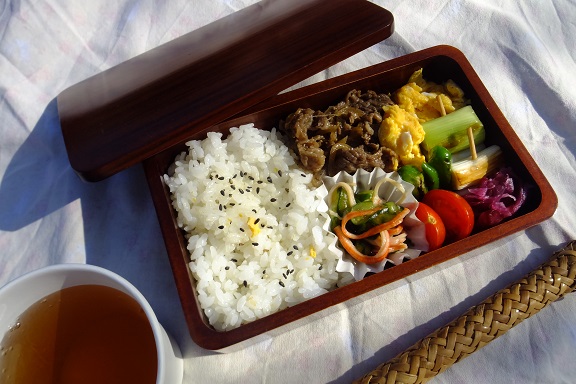 11/14　車麩の揚げびたし弁当_a0105730_8452069.jpg