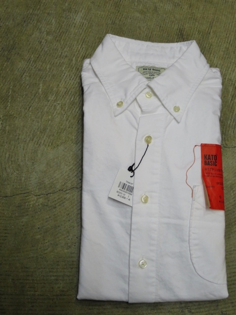 Kato ・・・ 定番Oxford SHIRTS & 限定CHECK SHIRTS!★!_d0152280_2121479.jpg
