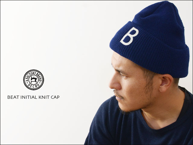 DECHO×ANACHRONORM[デコー×アナクロノーム] BEAT INITIAL KNIT CAP [10-7AD14]  MEN'S/LADY'S : refalt blog