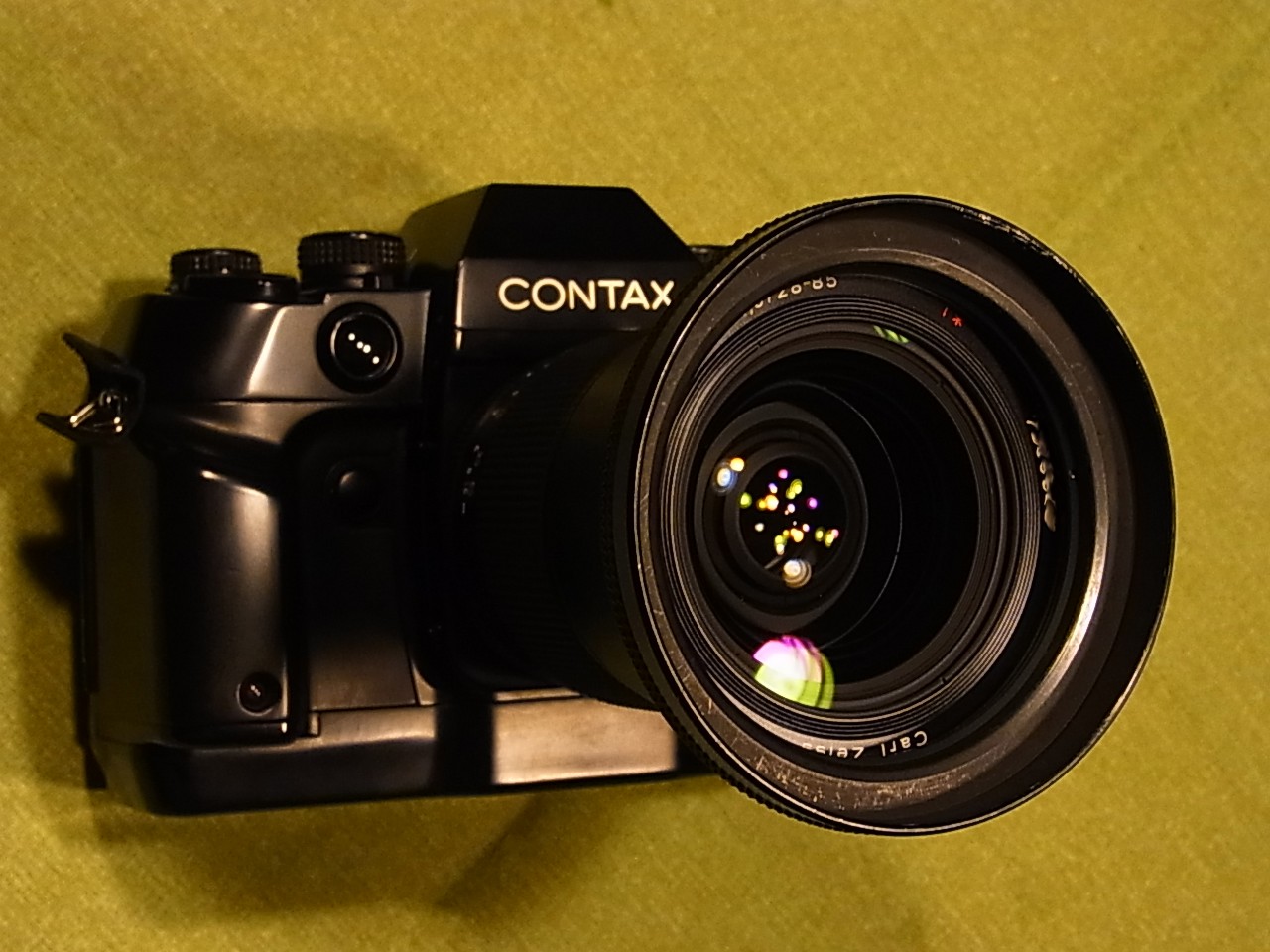 CONTAX AXのミラーずれ : なんとなくデジタル