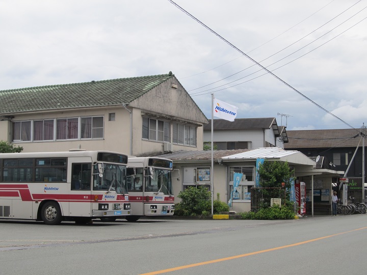 西鉄八女営業所 福岡県八女市 ウエスタンビュー 九州の路線バス沿線風景サイト