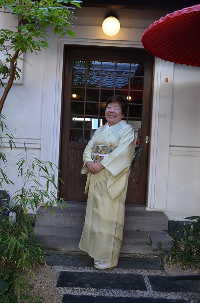 甥子さんの結婚式へ 北出与三郎の訪問着_d0230676_15331150.jpg