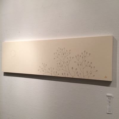 越畑喜代美「作品」3号日本画　柴田悦子画廊出品作 越畑喜代美「作品」3号日本画 柴田悦子画廊出品作 越畑喜代美