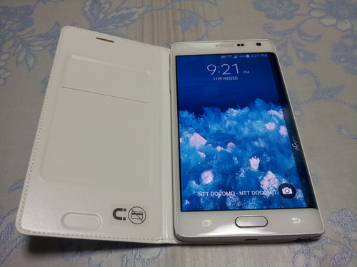 ドコモオンラインショップ購入のGalaxy Note Edgeが到着