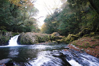 紅葉狩り　菊池市の観光スポット紹介（菊池渓谷編）_a0254656_1972577.jpg