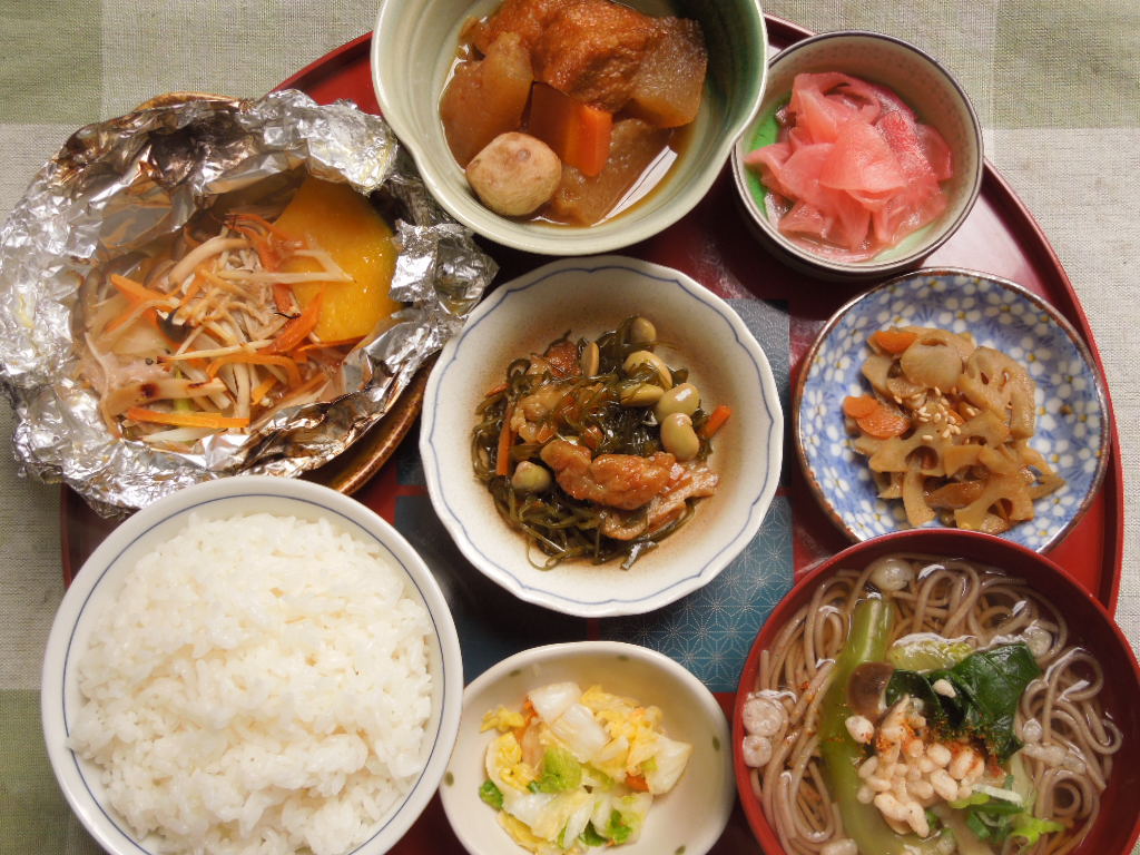 鮭のホイル焼き ７００円ランチ 日だまりカフェ