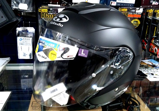 OGKの新型ジェットヘルメットASAGI(アサギ)入荷！_b0163075_10224016.jpg