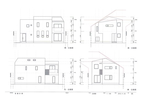 南側に隣家が迫る敷地に快適な住まい（コンペ編）_f0212875_2214736.jpg