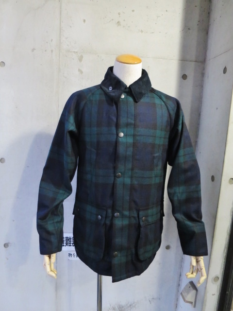 Barbour ・・・ SlimFit BEDAIL JACKET (限定BL WATCH WOOL)!★!_d0152280_73453100.jpg