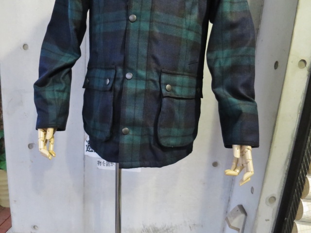 Barbour ・・・ SlimFit BEDAIL JACKET (限定BL WATCH WOOL)!★!_d0152280_7354355.jpg