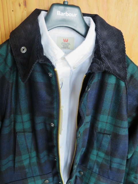Barbour ・・・ SlimFit BEDAIL JACKET (限定BL WATCH WOOL)!★!_d0152280_7381461.jpg