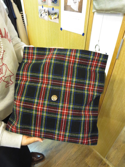 トゥデイフル  TODAYFUL　Check Clutch Bag_e0076692_1919246.jpg