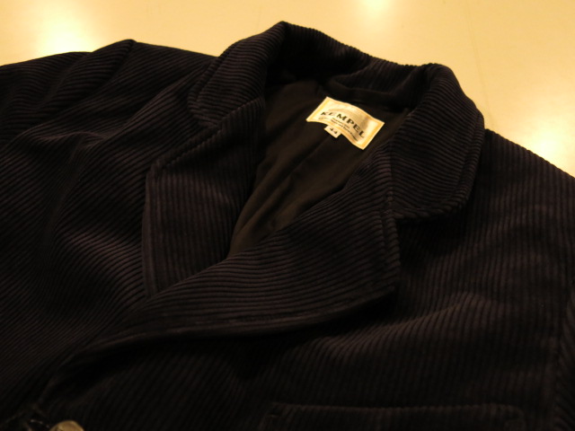 \"KEMPEL × TheThreeRobbers TAILORED JACKET\"ってこんなこと。_c0140560_10182231.jpg