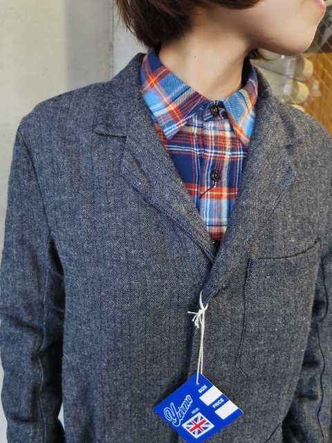 Yarmo ・・・ Tweed Wool DRIVERS COAT JACKET!★! (修正・別注版)_d0152280_1745537.jpg