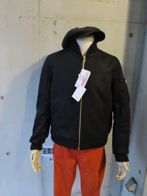 今季・注目の1枚★ Honnete ・・・ MA-1 TYPE WOOL FLIGHT JACKET!♪!_d0152280_17481448.jpg