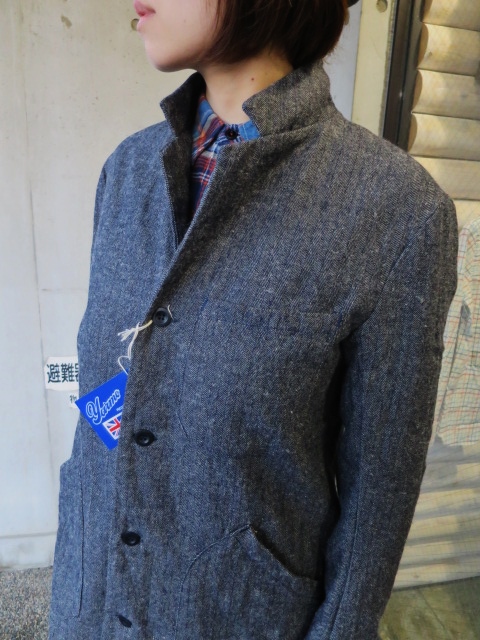 Yarmo ・・・ Tweed Wool DRIVERS COAT JACKET!★! (修正・別注版)_d0152280_1755644.jpg