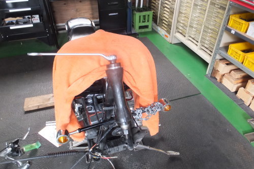 91FXSTC 点検整備からのカスタム② 只今休業中・・・_a0257316_11410100.jpg
