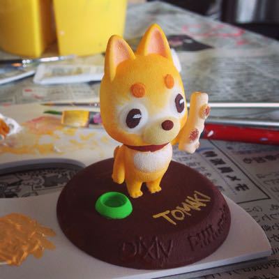 「pixiv祭」で3Dプリンタフィギュアに色塗り体験_c0060143_2113991.jpg