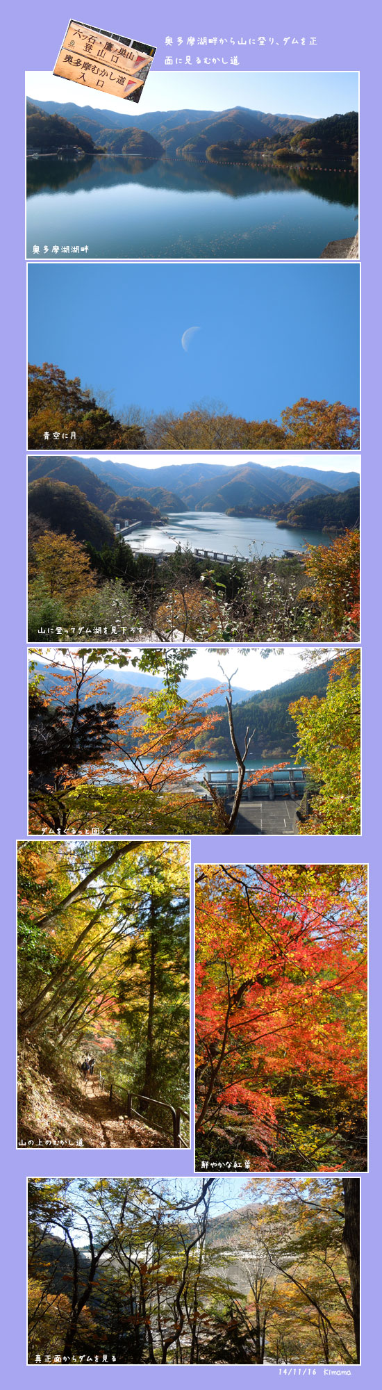 三度の奥多摩紅葉、「むかし道」へ_c0051105_14421593.jpg