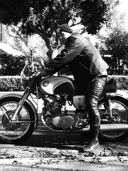 中川 三知史 & HONDA CB72(2014 1113)_f0203027_14123652.jpg