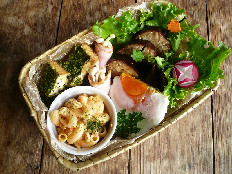 厚揚げの青海苔マヨ焼き弁当♪_a0162330_14133430.jpg