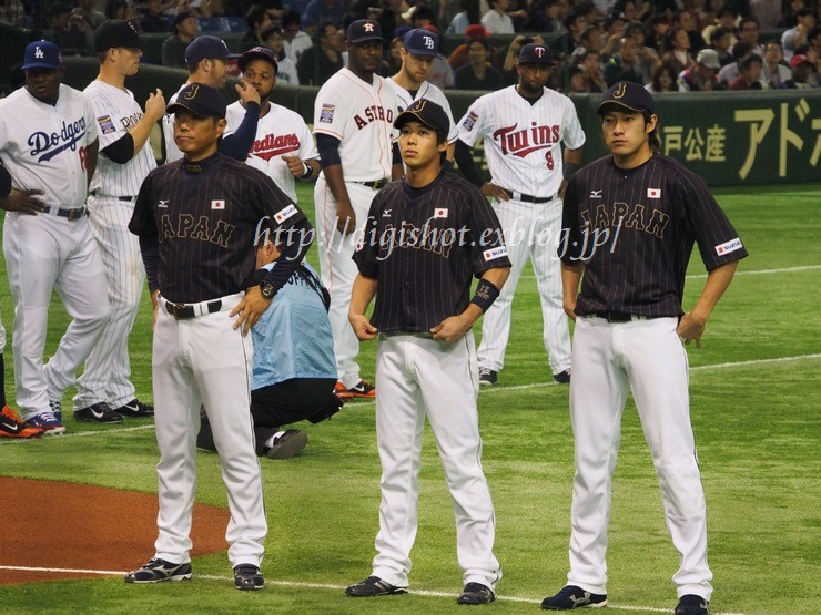 日米野球MVP柳田悠岐選手フォト@第4戦東京ドーム11/16_e0222575_112683.jpg