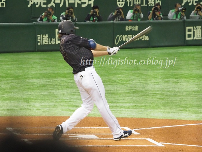 日米野球MVP柳田悠岐選手フォト@第4戦東京ドーム11/16_e0222575_1163579.jpg