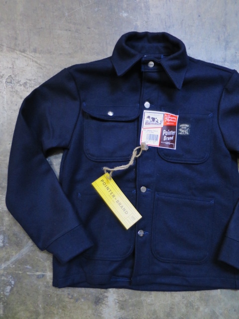 昨年・大好評(全完売)のPointer の別注WOOL CoverAll JKT の色違い分!★?_d0152280_51887.jpg