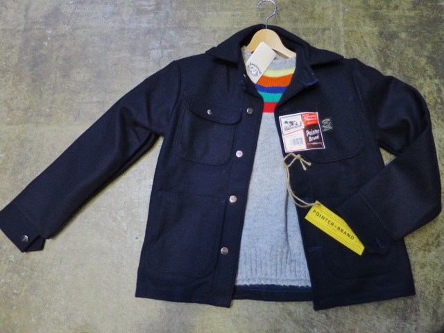 昨年・大好評(全完売)のPointer の別注WOOL CoverAll JKT の色違い分!★?_d0152280_534286.jpg