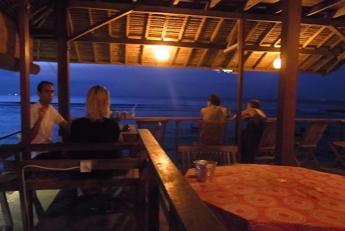 Sunset At Swamis Cafe @ Bingin Beach (\'14年10月)_f0319208_220948.jpg
