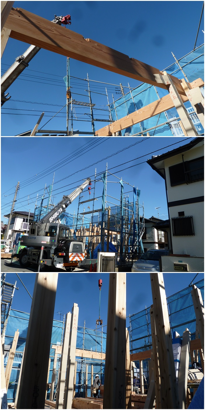 海老名市の家☆上棟無事終了!_c0152341_1452411.jpg