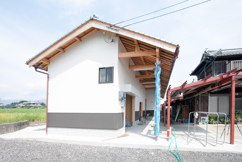 大型倉庫のある一戸建て木造 離れ 第7回 最終回 中野建築ニュース