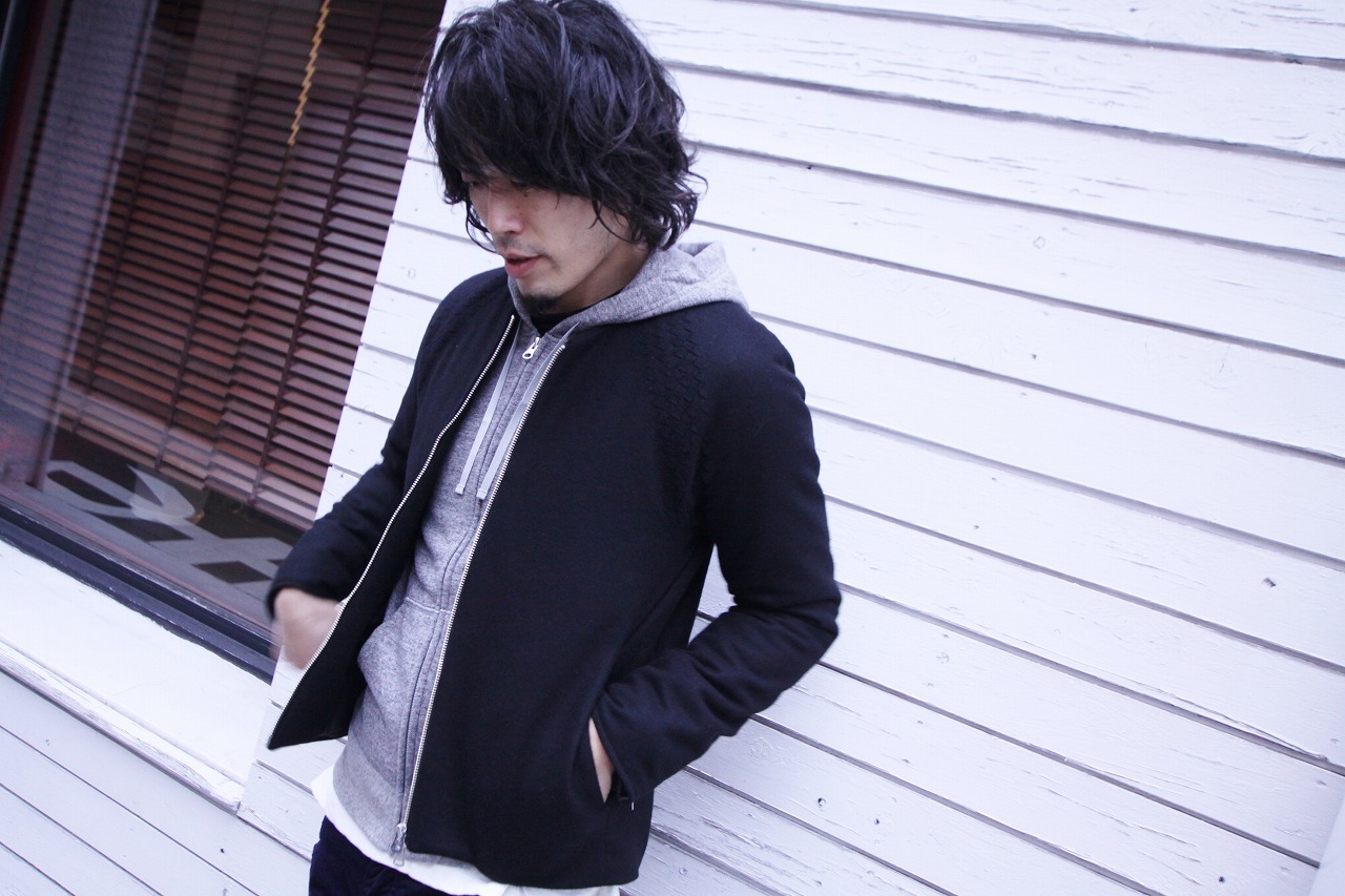 BICESTER:WOVEN NO COLLAR BLOUSON_f0212574_1929278.jpg