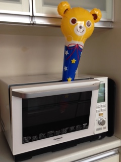 電子レンジが壊れたゾ _c0204333_16525818.jpg