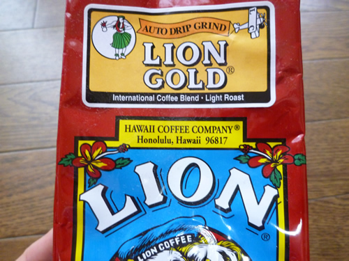LION COFFEE LION GOLD_c0152767_21122165.jpg