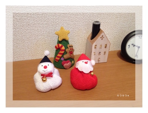 クリスマスグッズを少し出しました☆_f0354014_15230916.jpg