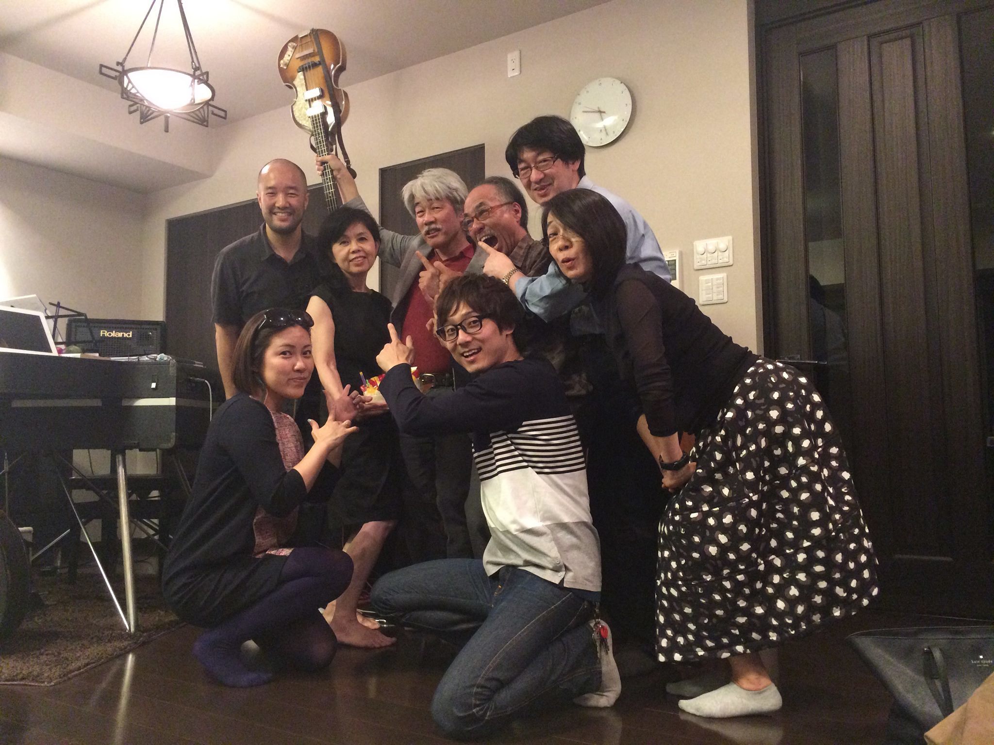 ホテルマリターレ創世でのディナーショー& 春吉CLUTCHライブ with Art Hirahara & ペペ伊藤_a0150139_06432003.jpg