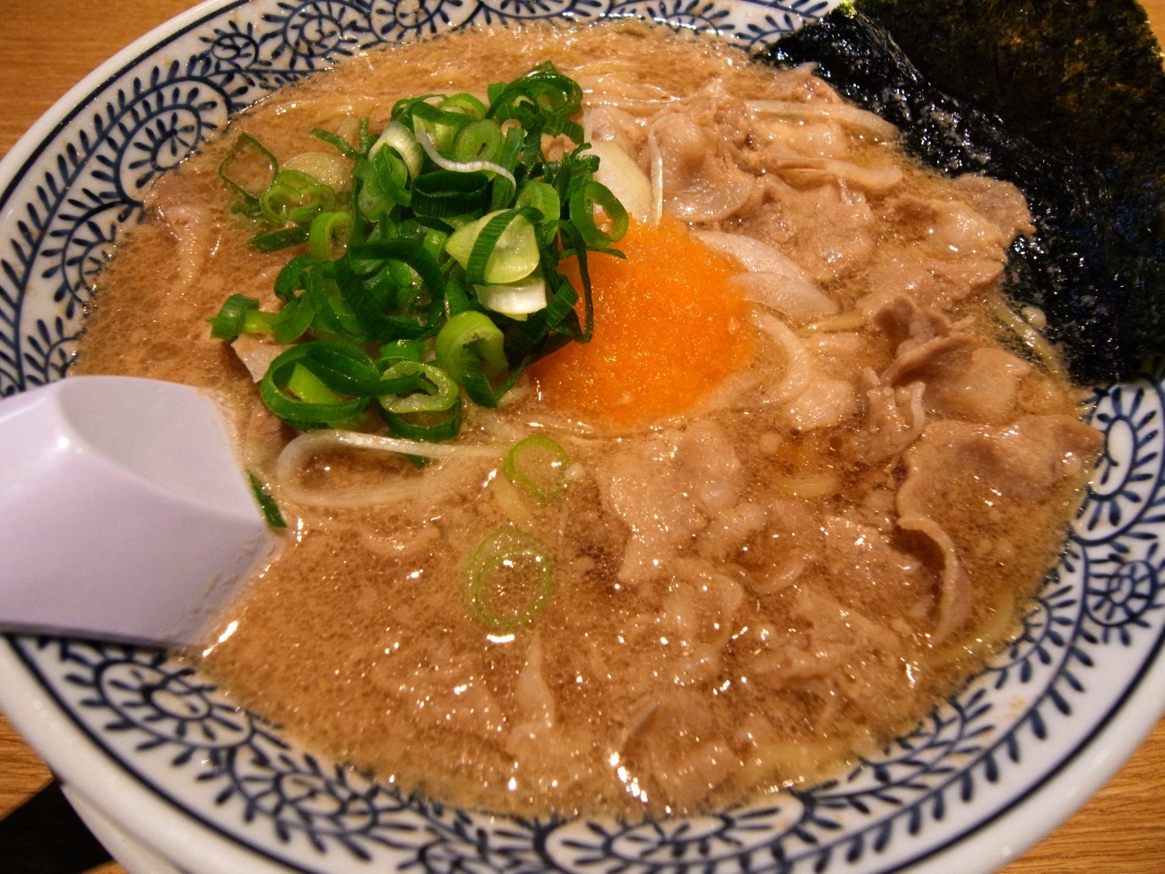 いじるほどに面白くなる肉そば〔丸源ラーメン 豊中千里店/ラーメン/千里中央〕_f0195971_20175853.jpg