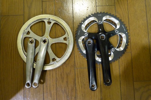 折りたたみ自転車大改造セカンドシーズン フロントダブル化 元 子連れバーダーの日々 Blog