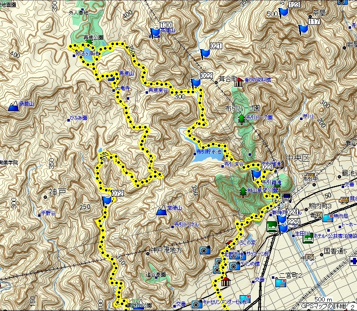 近場の紅葉も見頃＠異人館→背山→布引の滝→再度公園→再度山→大師道/神戸市 2014/11/22（土）快晴 一部12名_c0134193_21193702.jpg