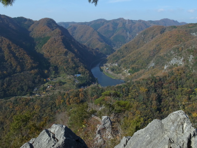 夫婦岩@岡山県高梁市成羽町布寄_f0197703_1374913.jpg