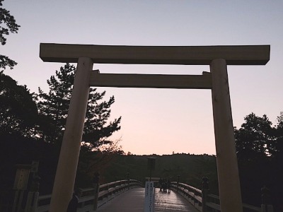 遷宮前の伊雑宮へ〜の前に内宮早朝参り_a0300530_23201563.jpg