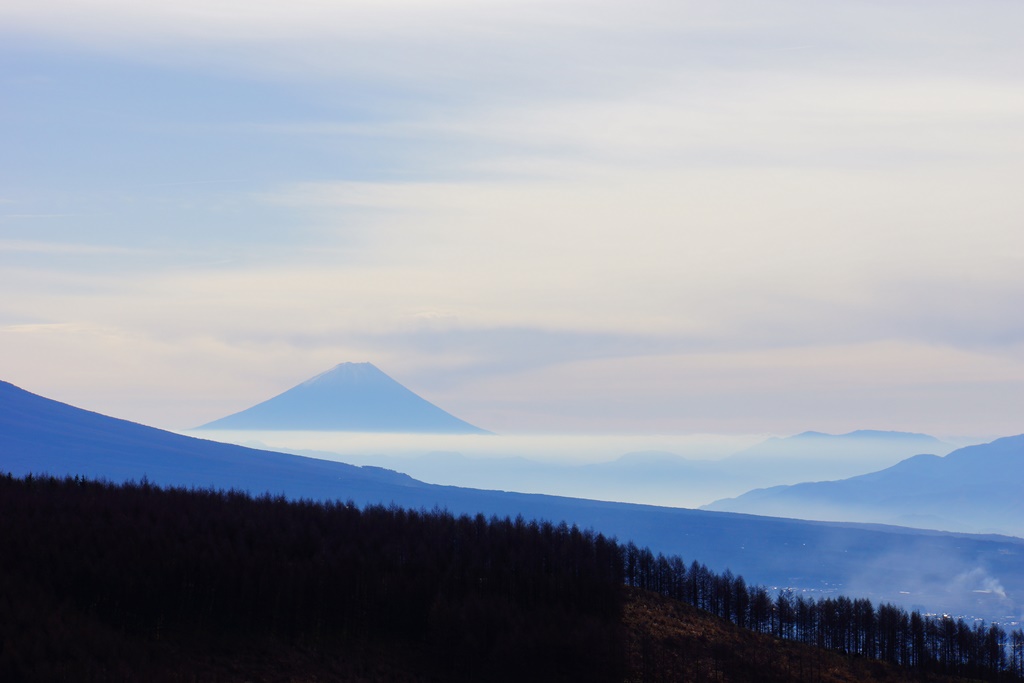 Mt.Fuji(長野県　ビーナスライン・霧ヶ峰富士見台より）_e0223456_1035106.jpg