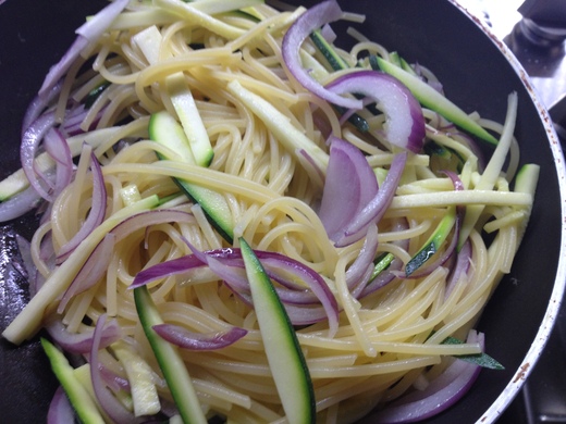 バーニャ・カウダのパスタ_a0136671_5373561.jpg