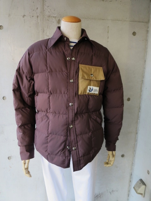 Crescent Down Works ・・・ 当店フル別注 DOWN SHIRTS JACKET (後発カラー)!★!_d0152280_1448153.jpg