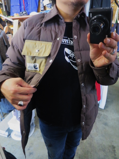 Crescent Down Works ・・・ 当店フル別注 DOWN SHIRTS JACKET (後発カラー)!★!_d0152280_14504399.jpg