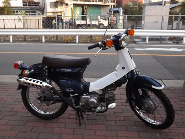 スーパーカブ７０林道仕様中古車売約済み！_e0157602_18364717.jpg