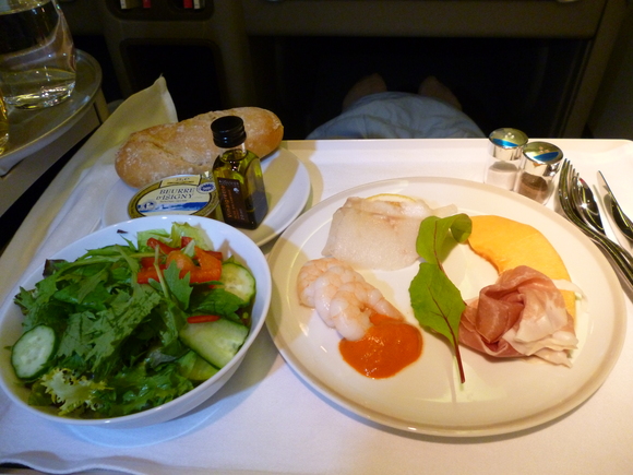 2014,07 フランス、イタリアツアー 1、「池袋後楽寿司さん、エールフランス羽田→C.D.G 機内食」 _f0342307_23521820.jpg