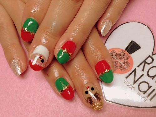 クリスマスネイル★_c0294909_12172627.jpg